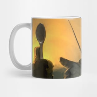 Gone With the Blastwave Spoon Mug